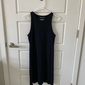 Athleta black tank top dress